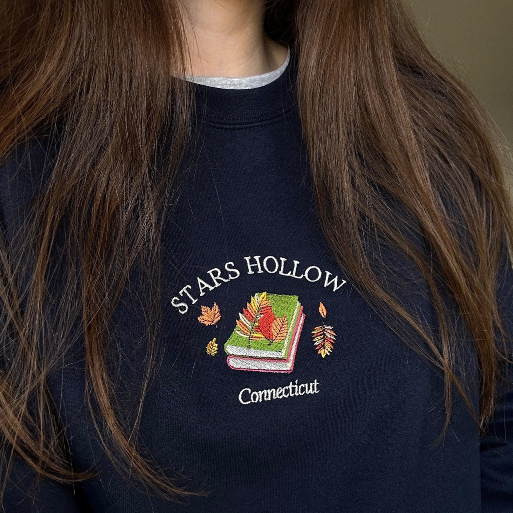 Stars Hollow embroidery design