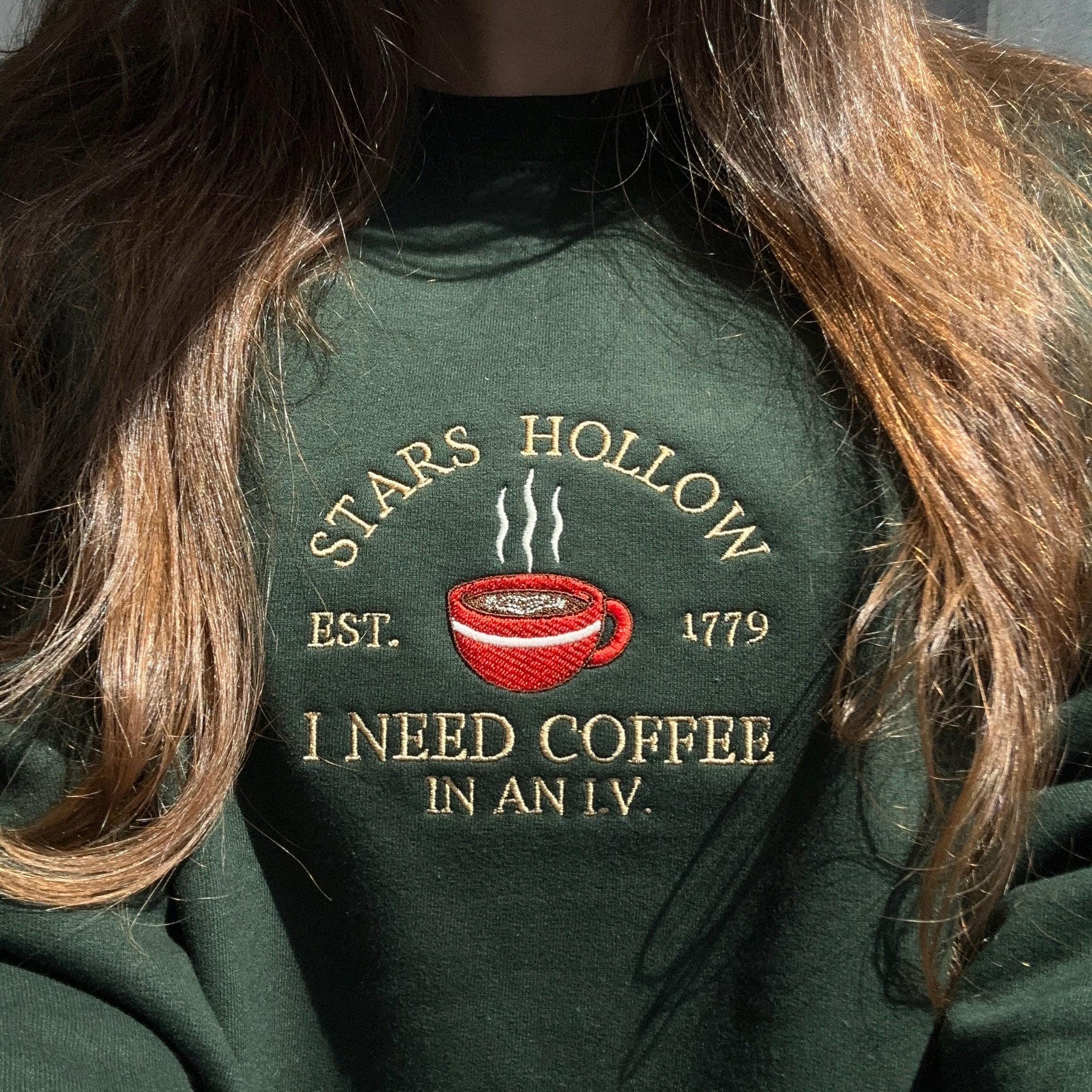 Stars Hollow Connecticut embroidery design