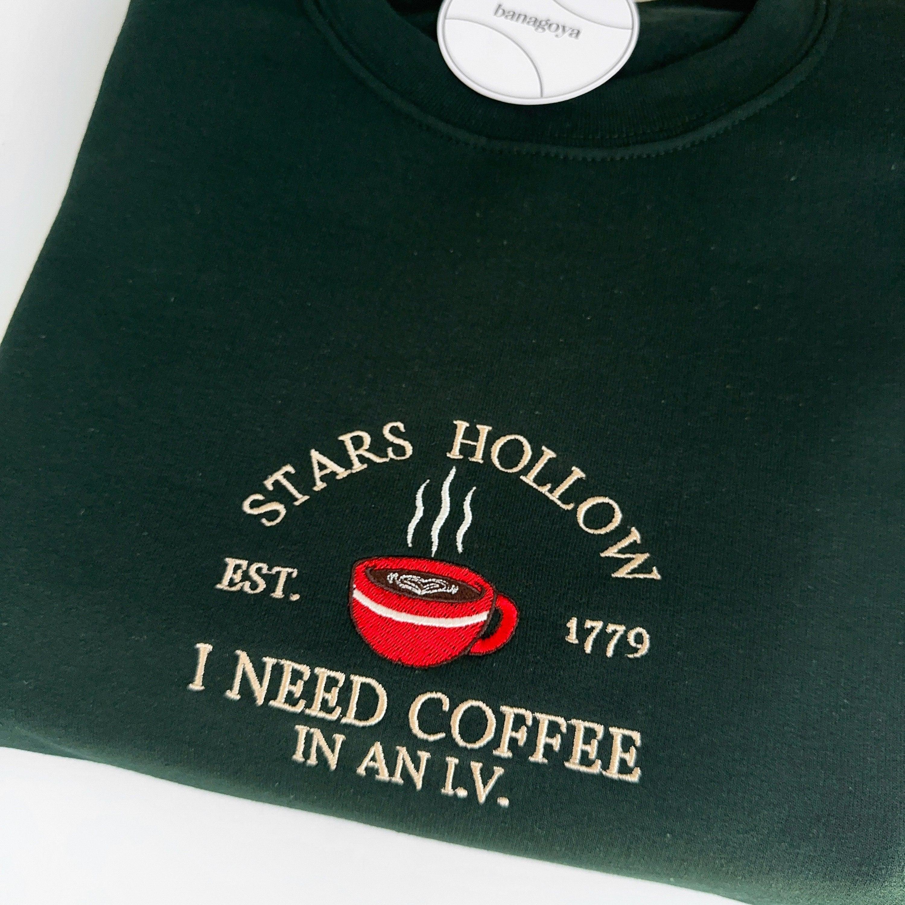 Stars Hollow Connecticut embroidery design