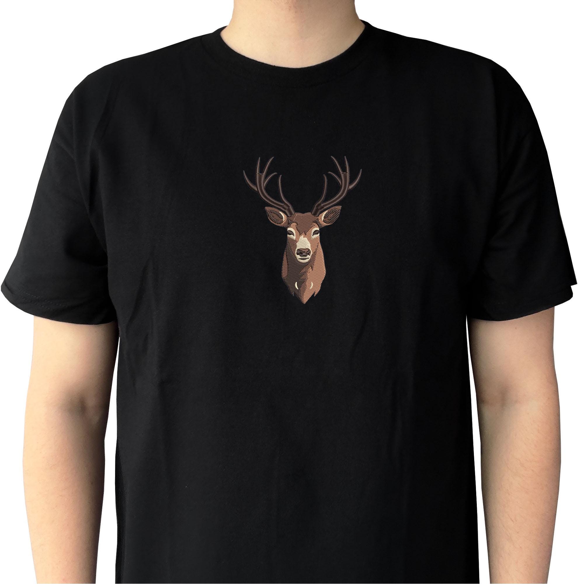 Deer embroidery design