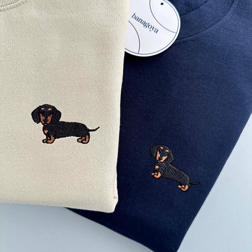 Dachshund embroidery design