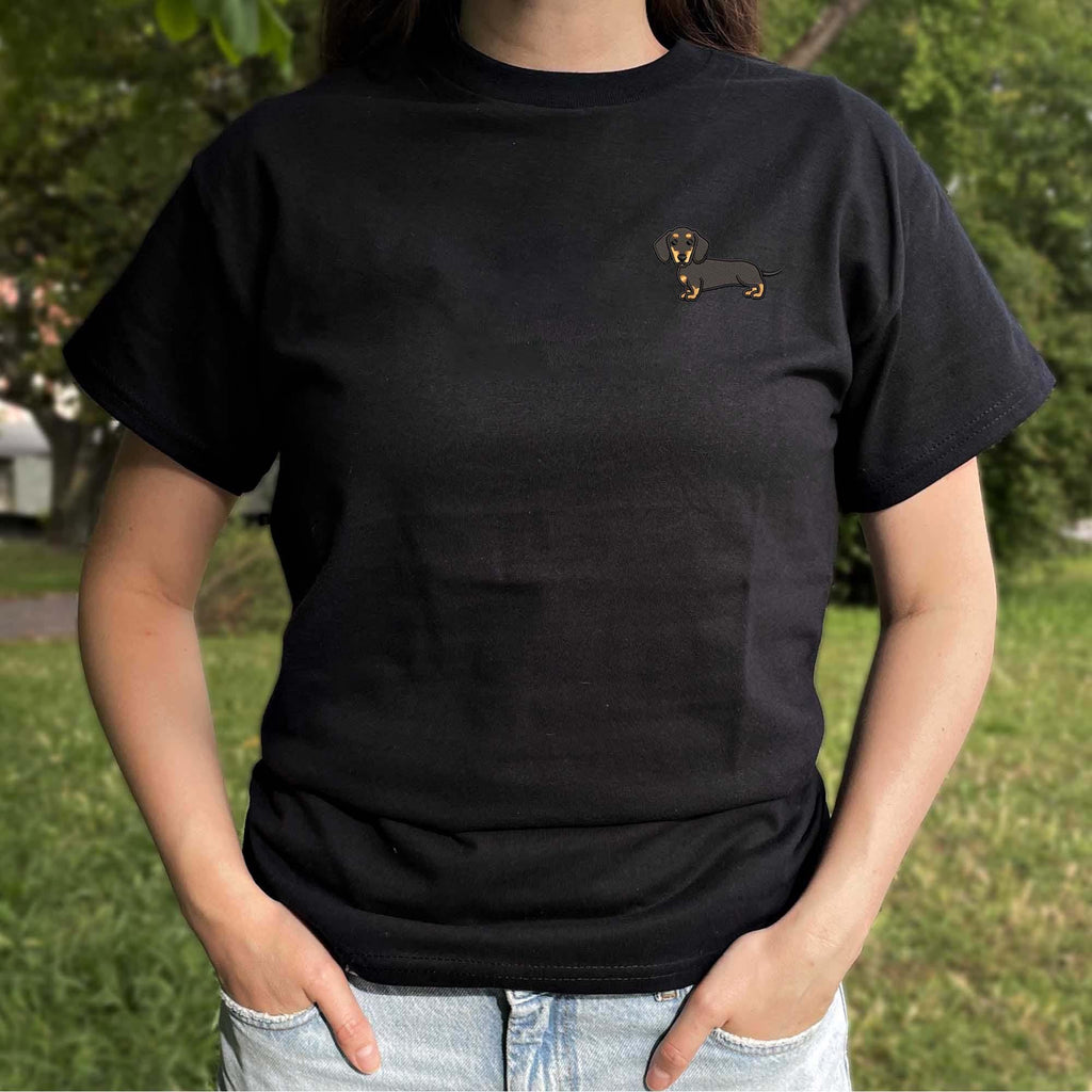 Dachshund embroidery design