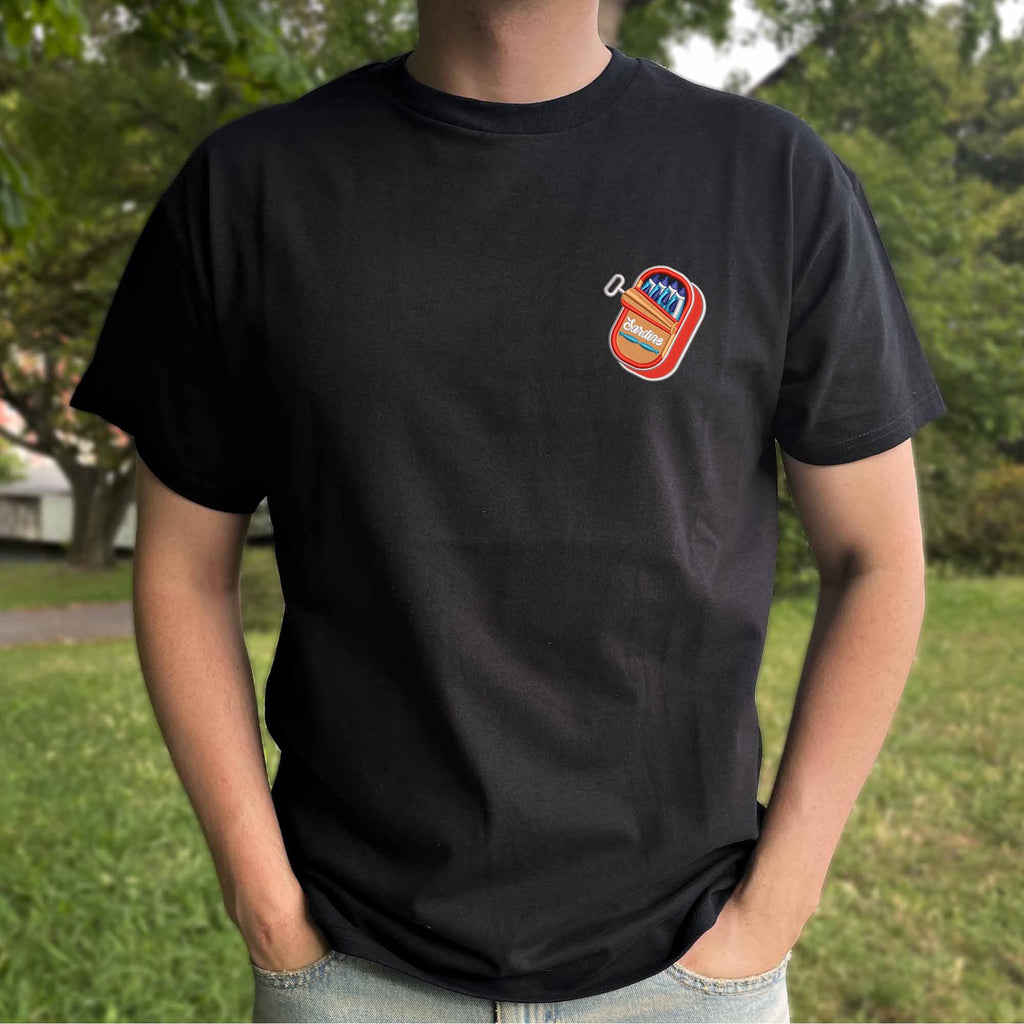 Sardines embroidery design