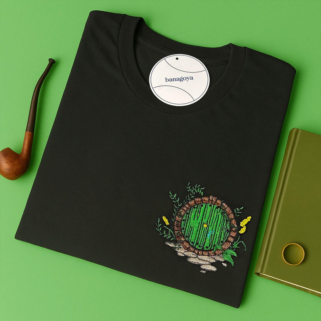 Magic door embroidery design