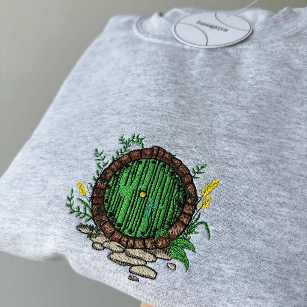 Magic door embroidery design