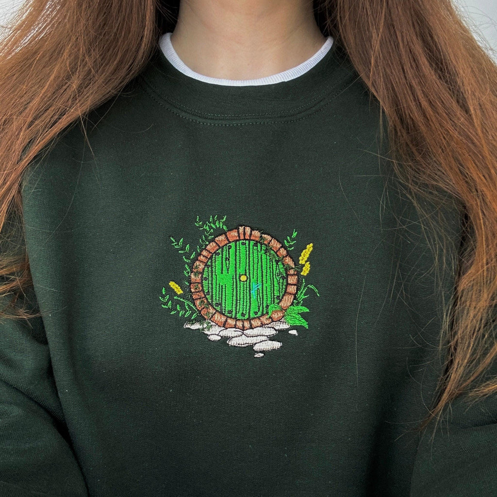 Magic door embroidery design