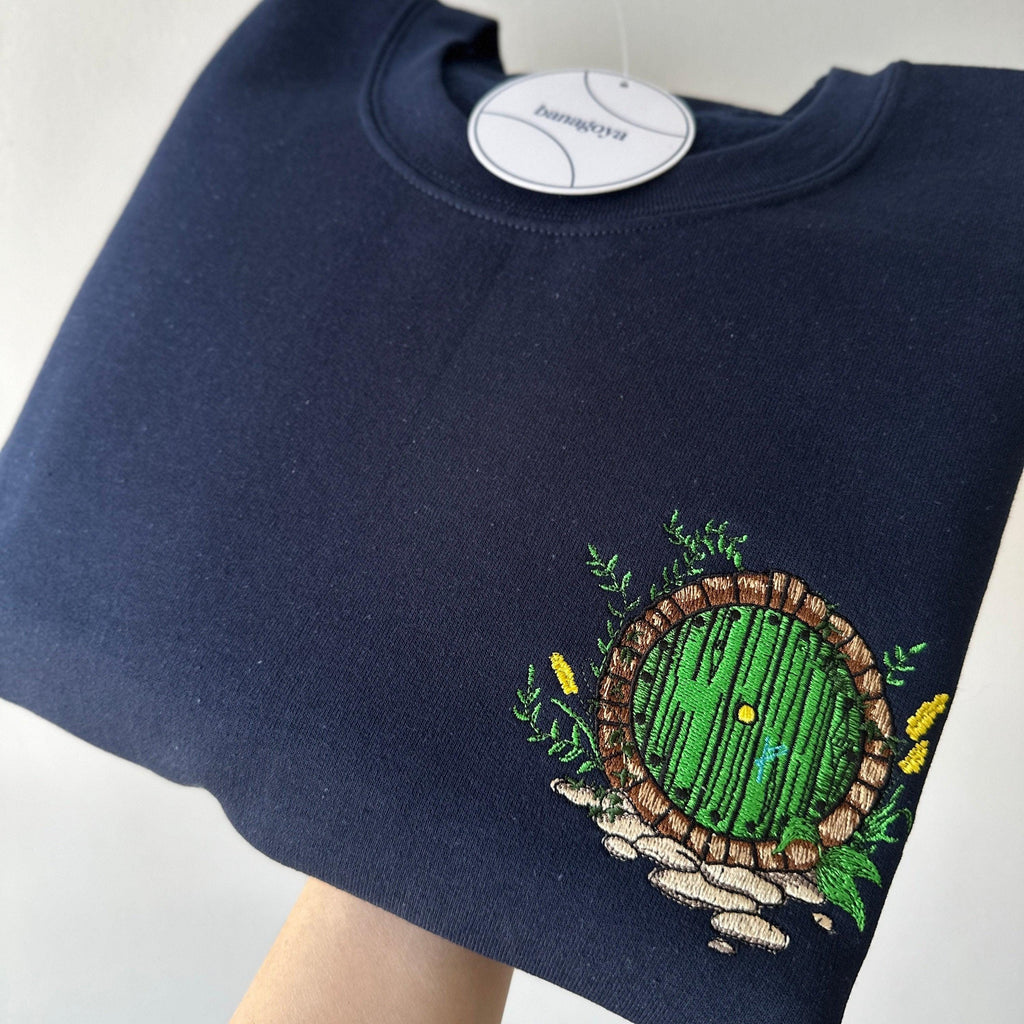 Magic door embroidery design