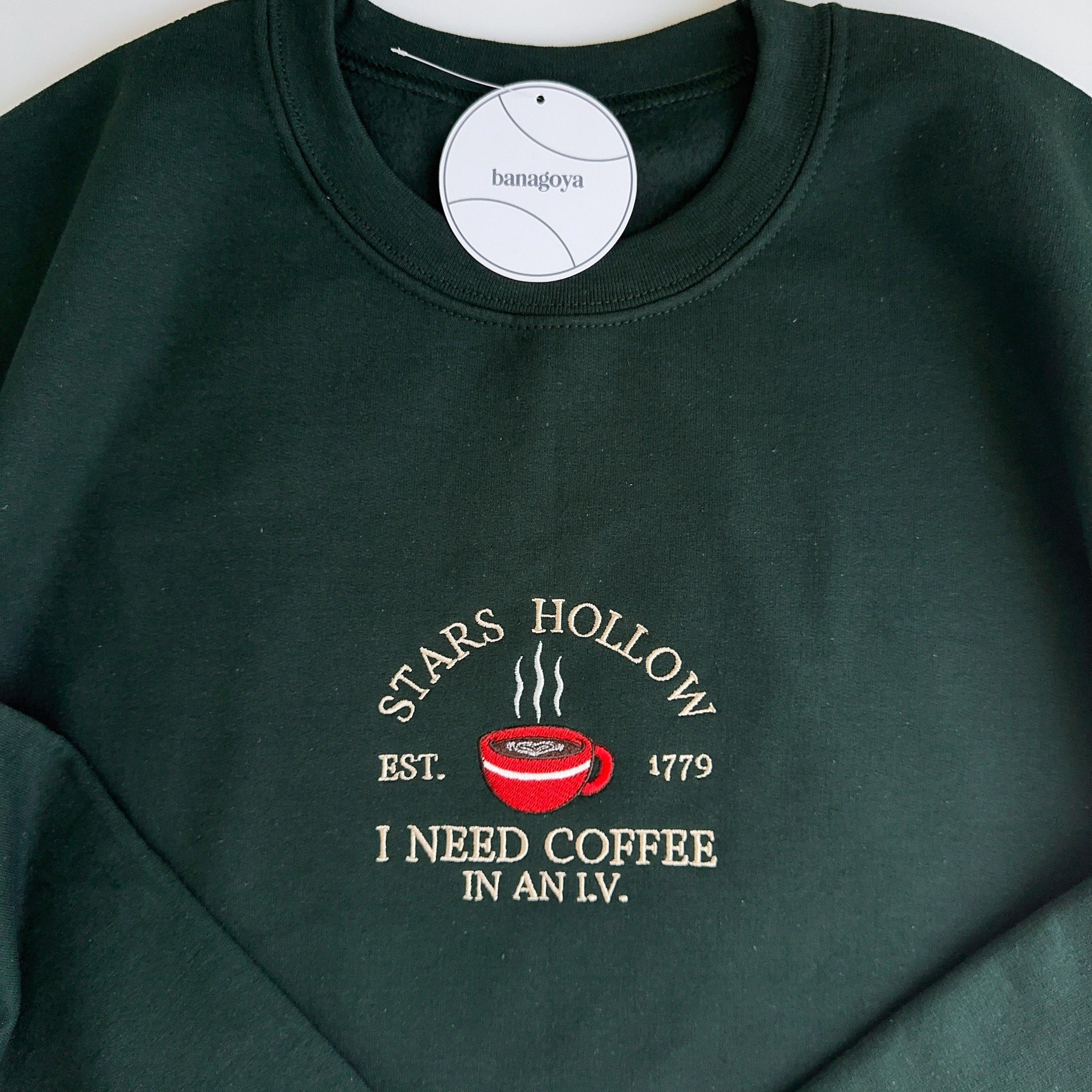 Stars Hollow Connecticut embroidery design