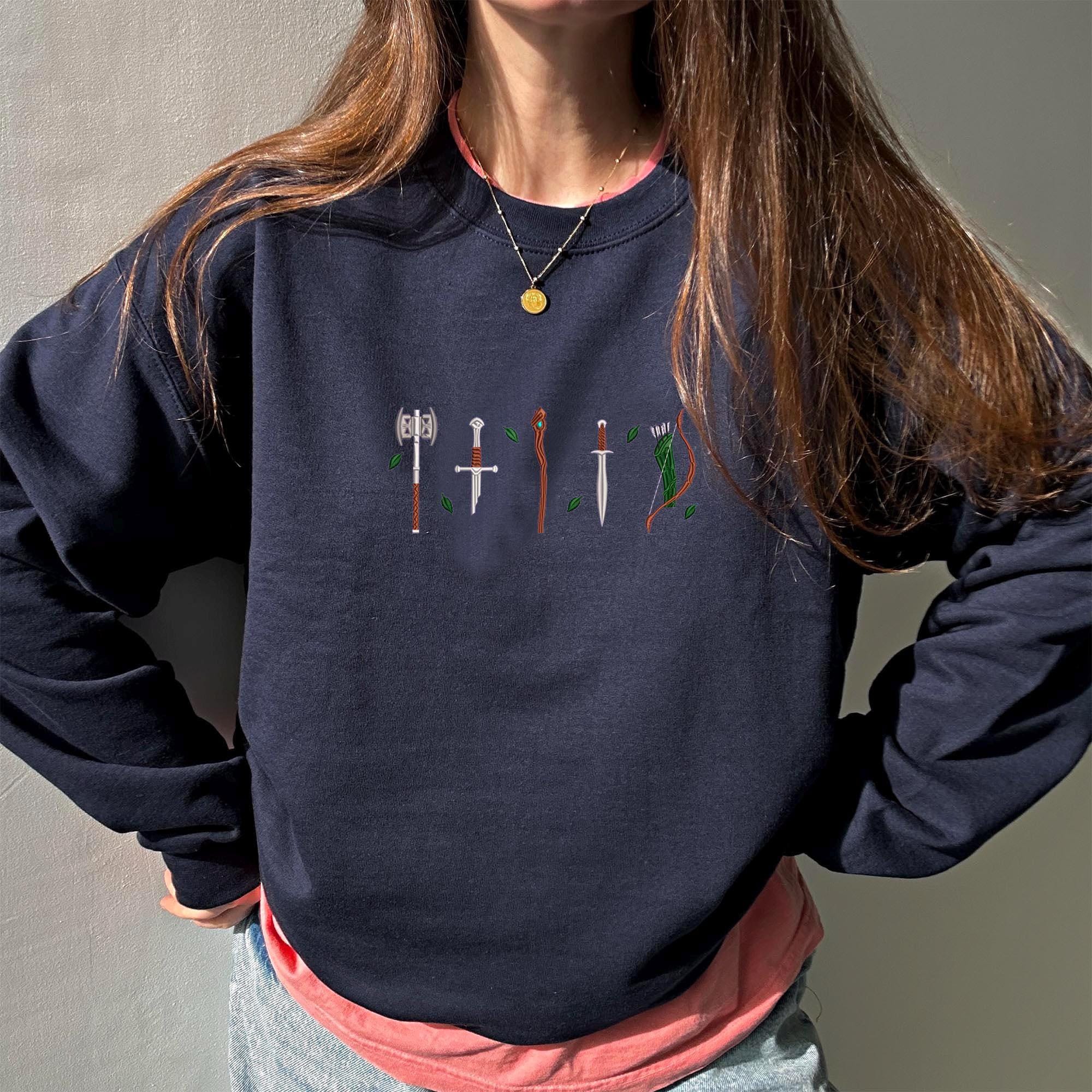 Magic weapons embroidery design