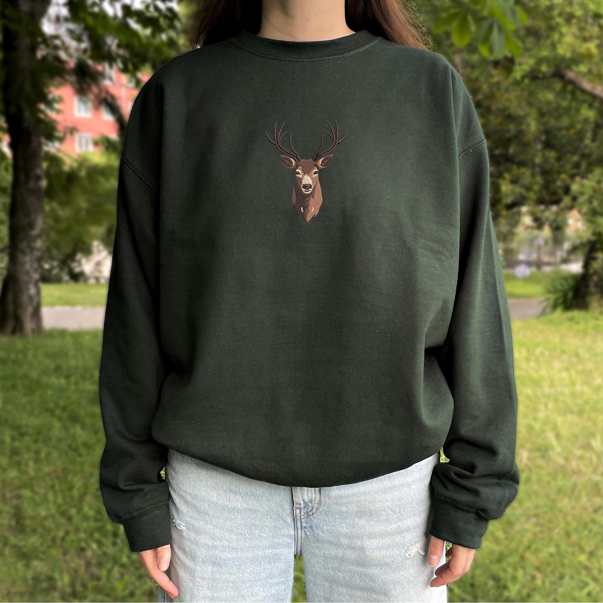 Deer embroidery design