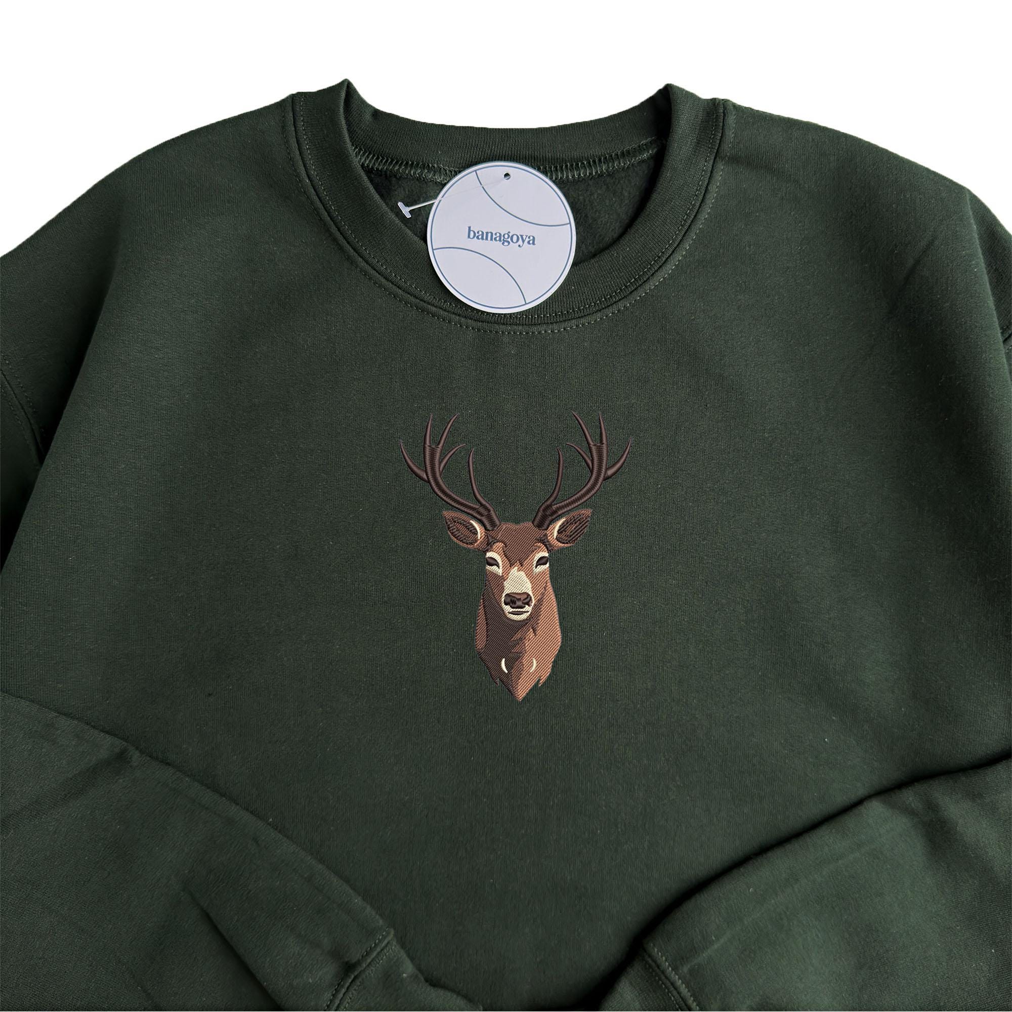 Deer embroidery design