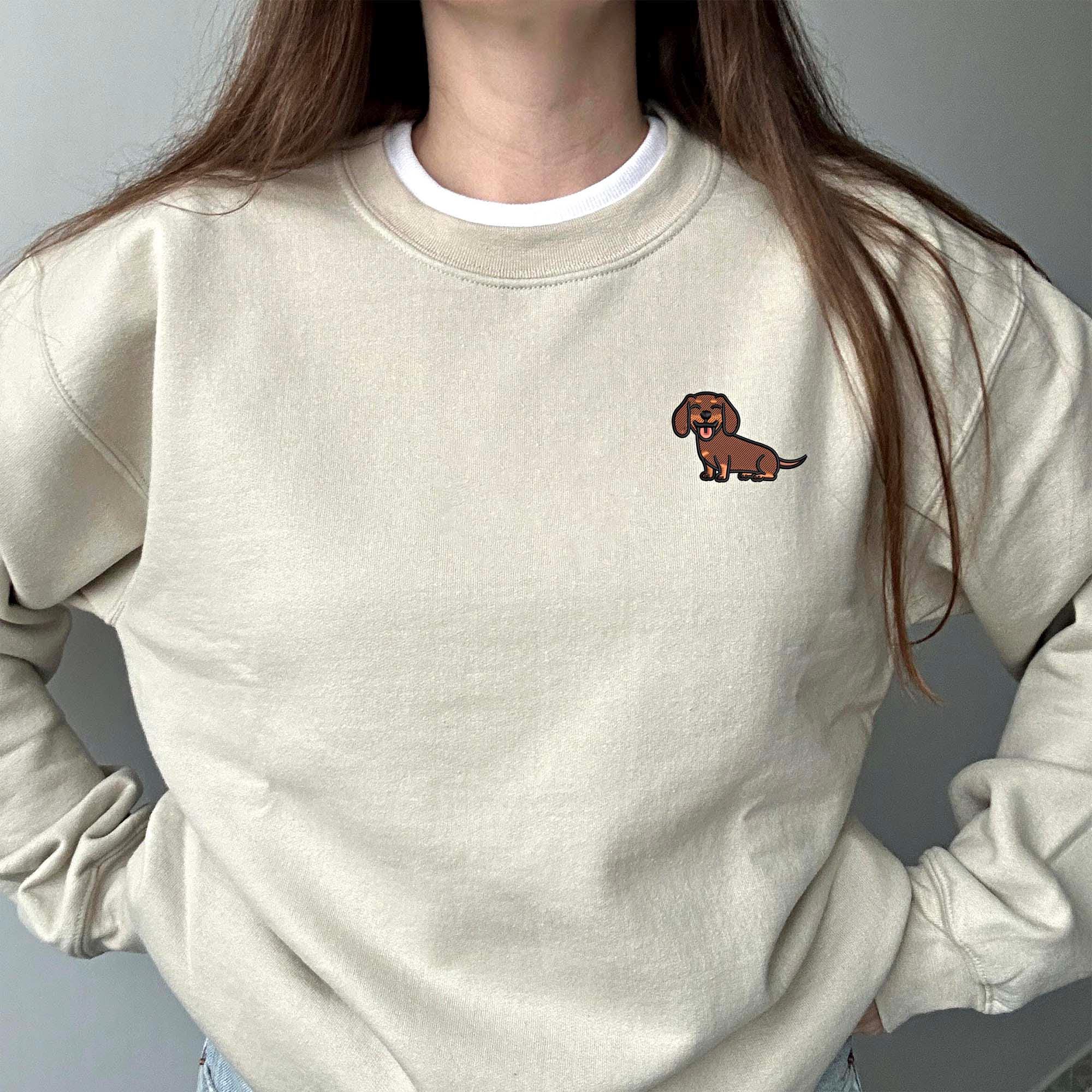 Custom dog embroidery design