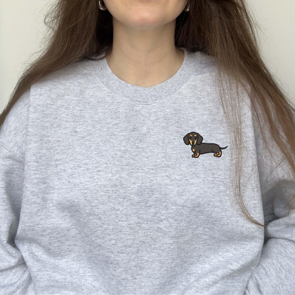 Dachshund embroidery design