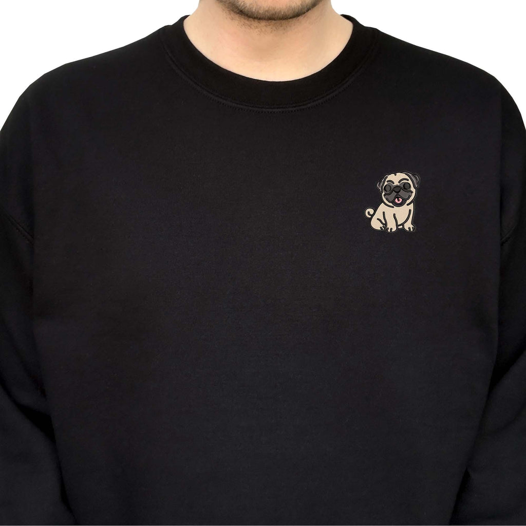 Pug embroidery design