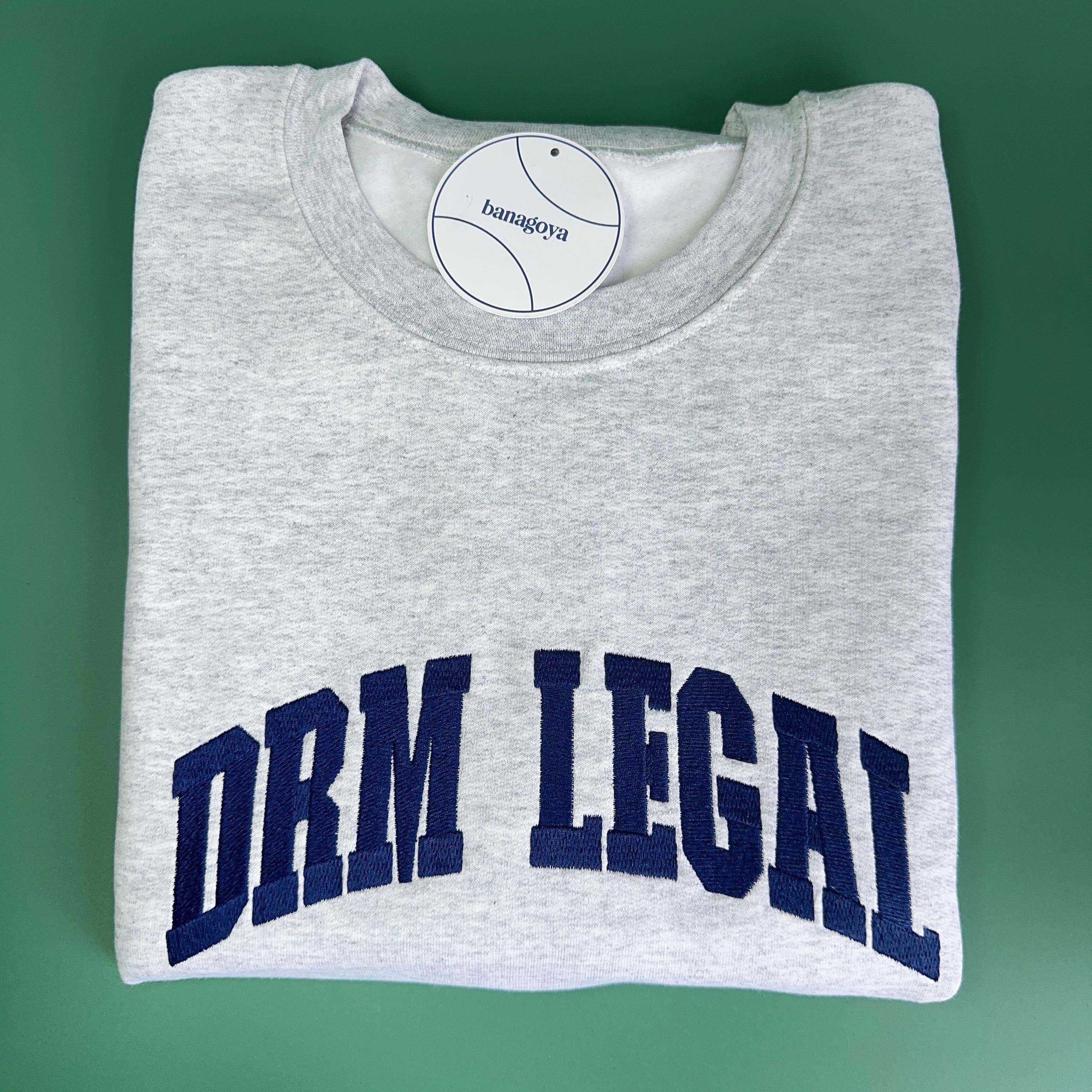 Varsity college embroidery design