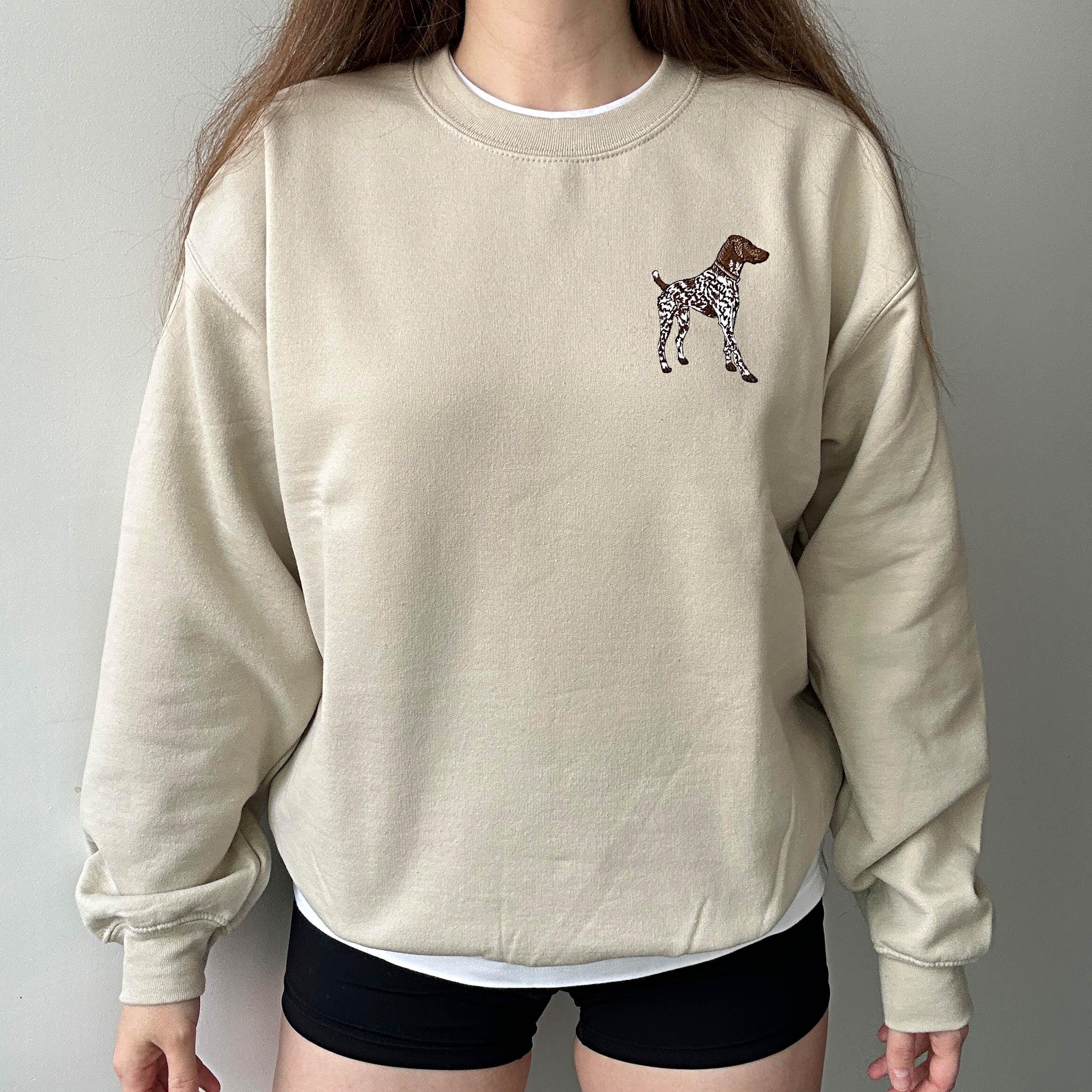 German shorthaired pointer embroidery design