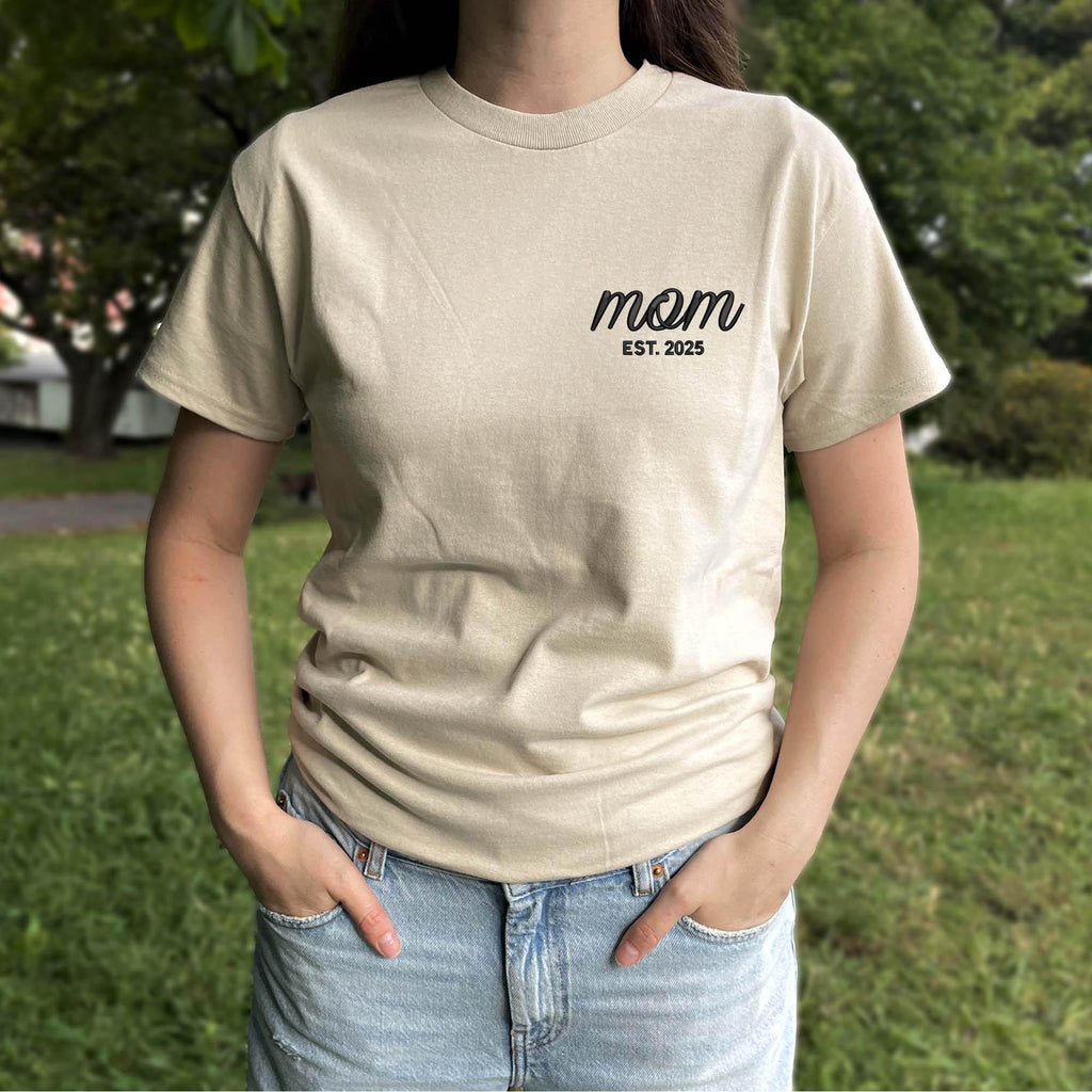 Mom/Dad custom embroidery design