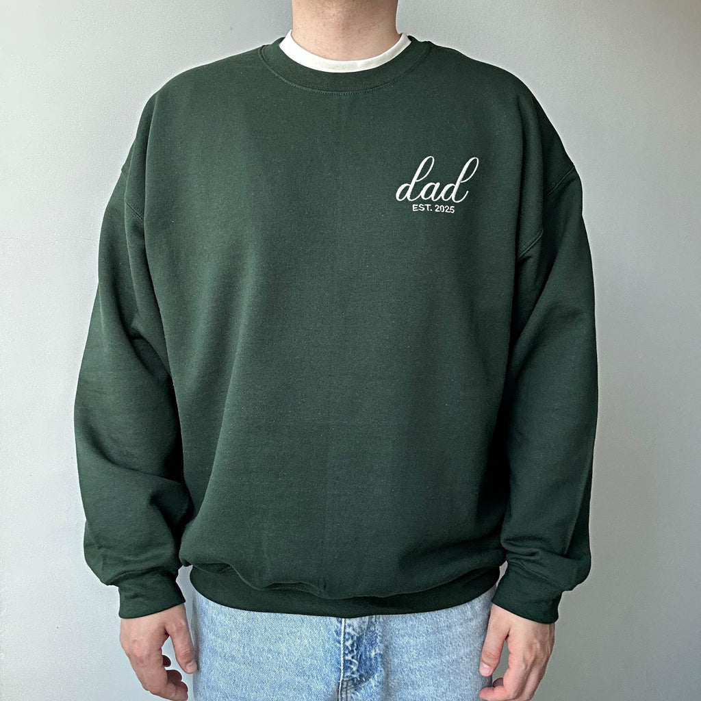 Mom/Dad custom embroidery design