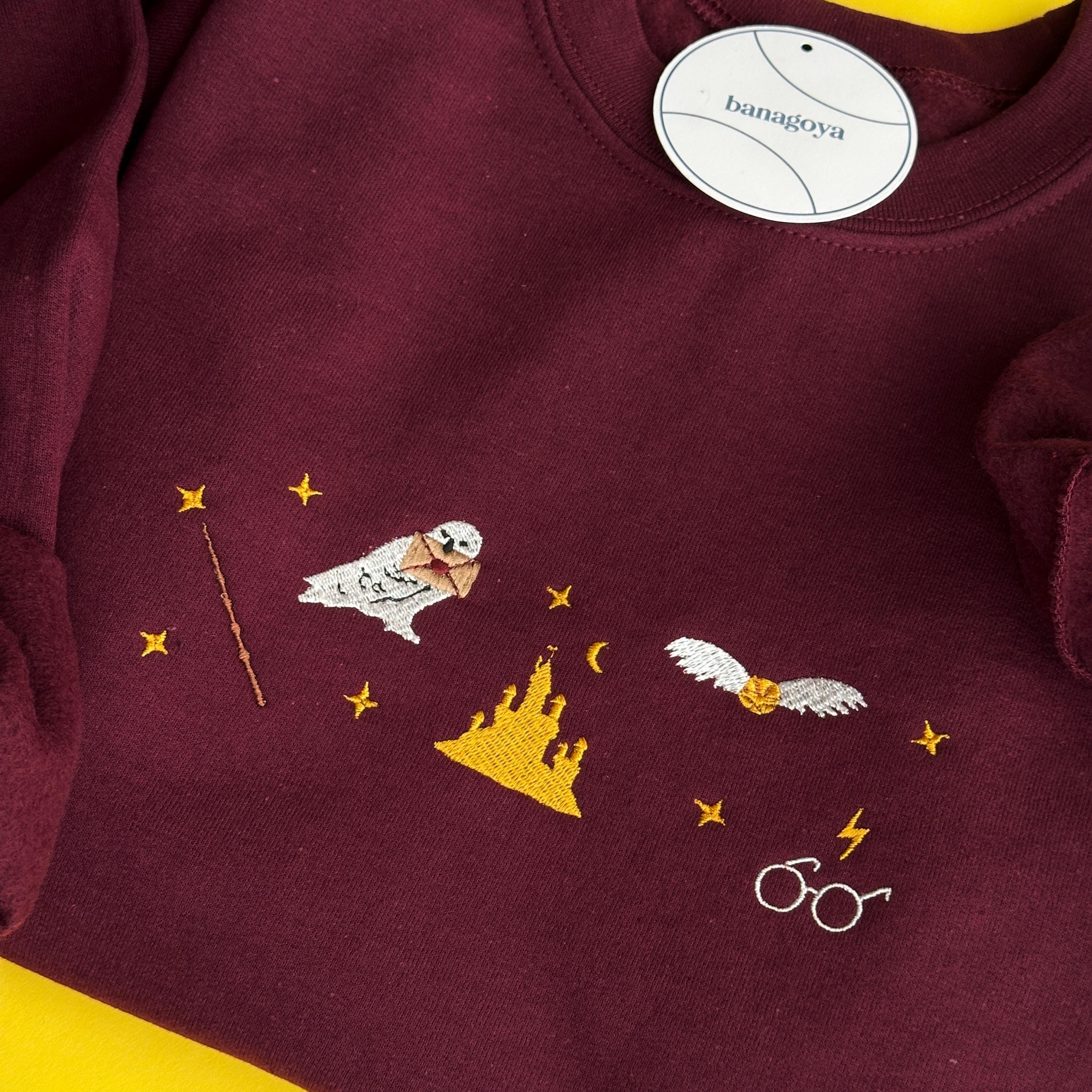 Wizard book fantasy embroidery design