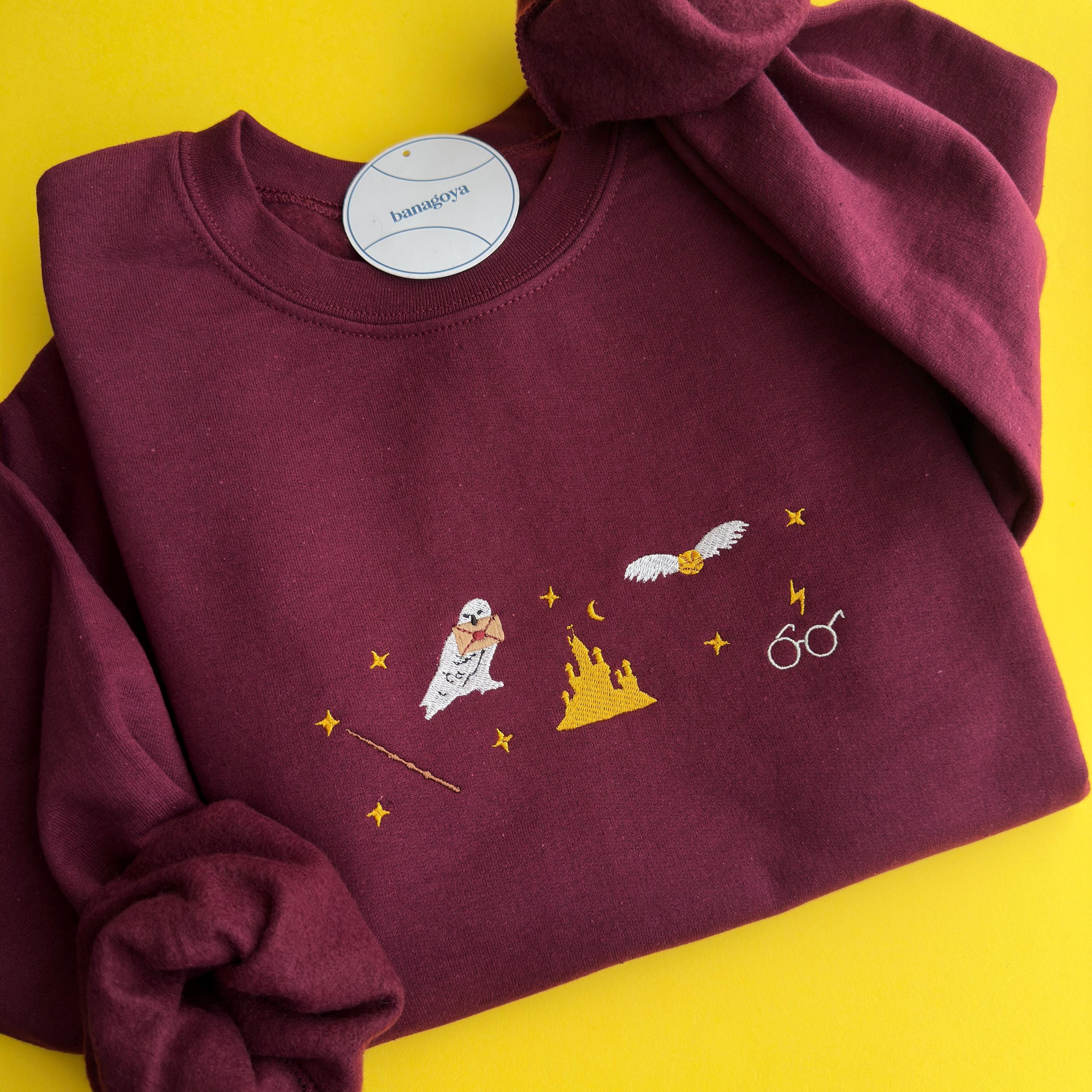 Wizard book fantasy embroidery design