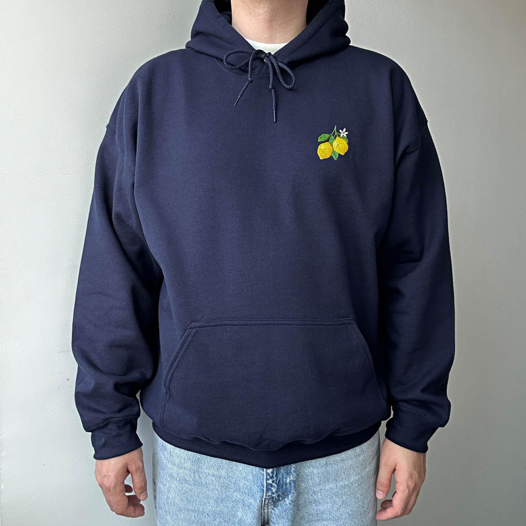 Lemon branch embroidery design