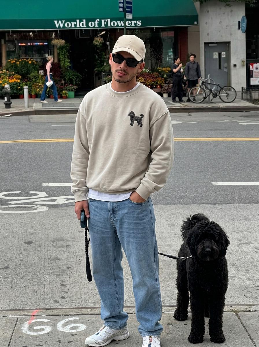 Goldendoodle Shirt, Embroidered Hoodie, Custom Dog Shirt, Personalized Dog Sweatshirt, Goldendoodle Gifts