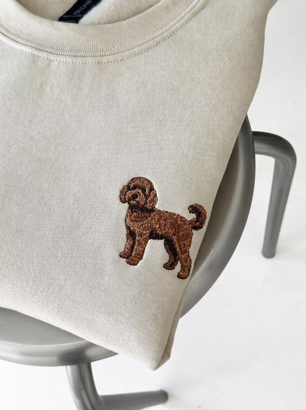 Goldendoodle Shirt, Embroidered Hoodie, Custom Dog Shirt, Personalized Dog Sweatshirt, Goldendoodle Gifts