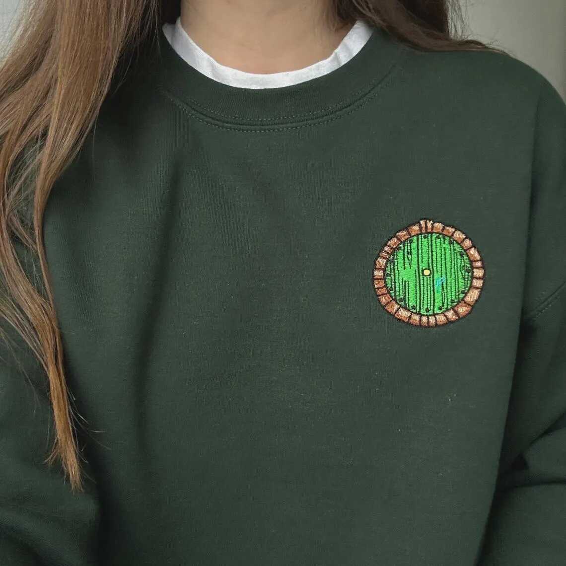 Embroidered Fantasy Sweatshirt, Bookish Merch, Book Shirt, Door Hoodie, Bookish Gifts