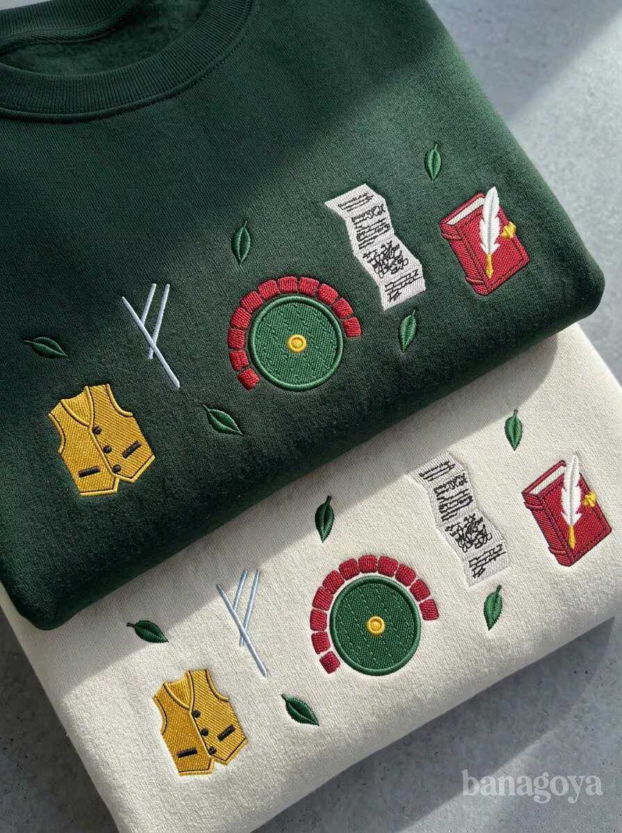 Embroidered Fantasy Sweatshirt, Bookish Merch, Book Shirt, Door Hoodie, Bookish Gifts