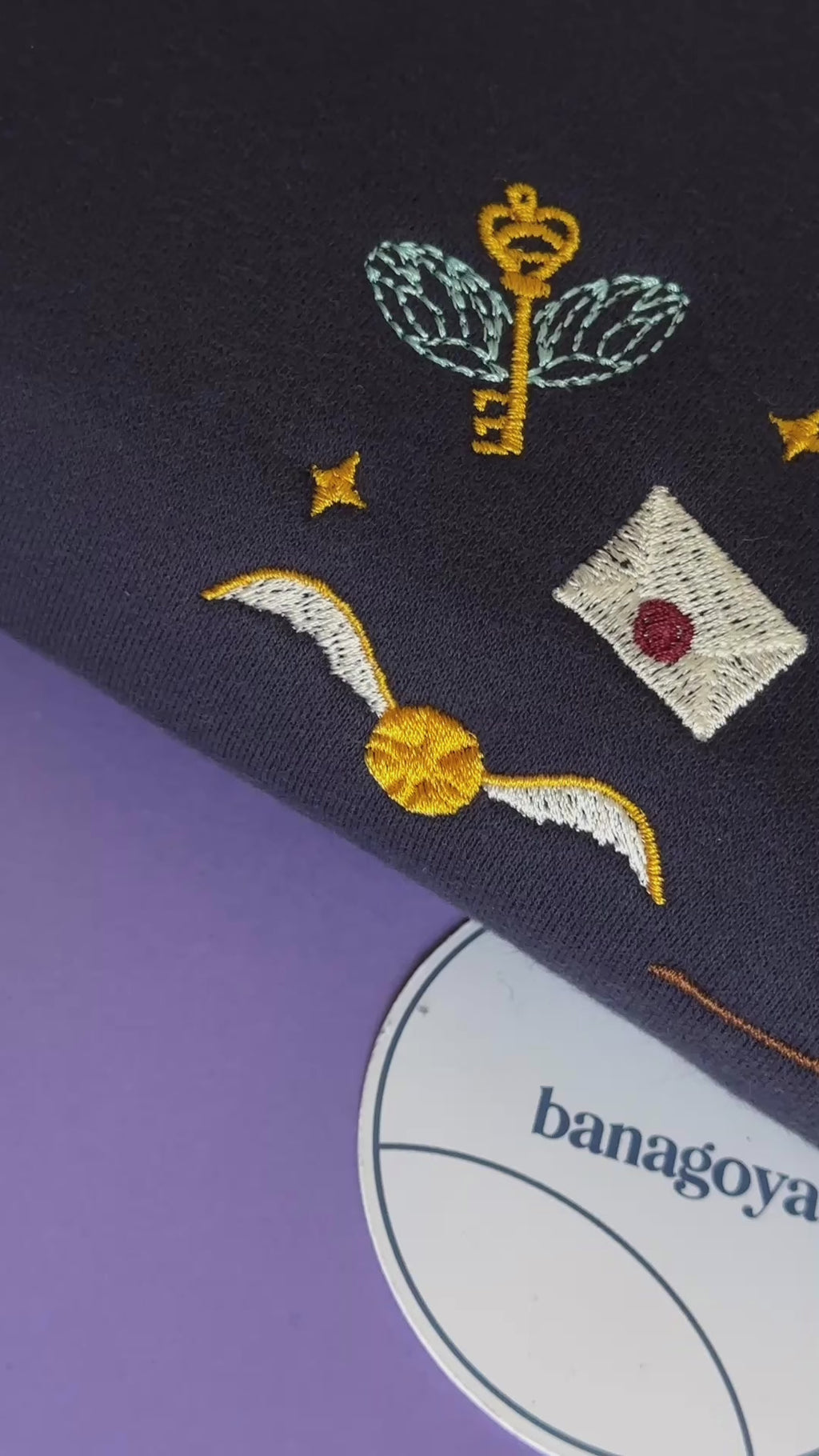 Wizard doodle embroidery design